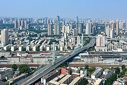 20250602 Cityscape near Jiefang Road Bridge